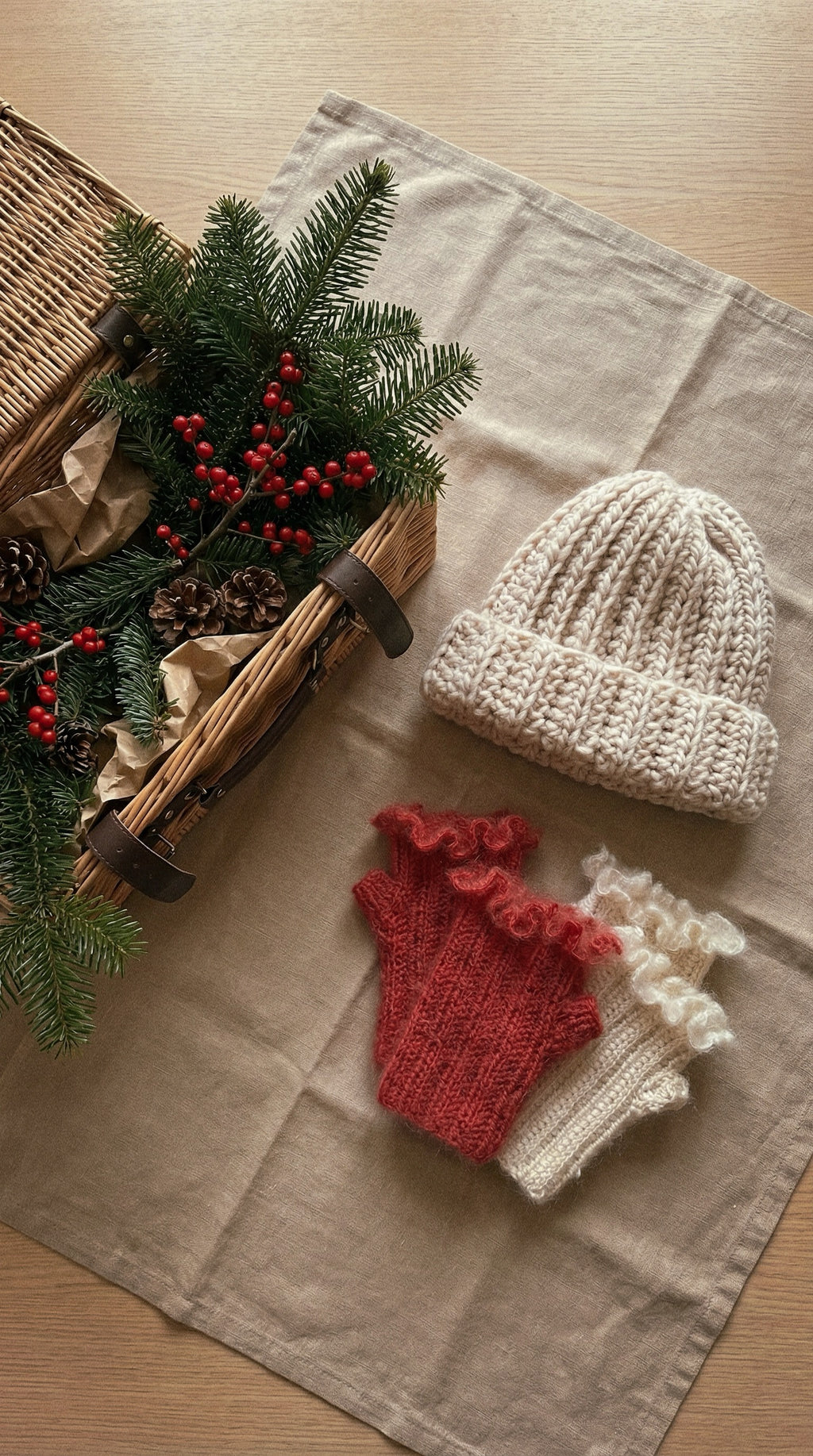 Essentiels d’hiver | Bonnet & Mitaines | Commande personnalisée