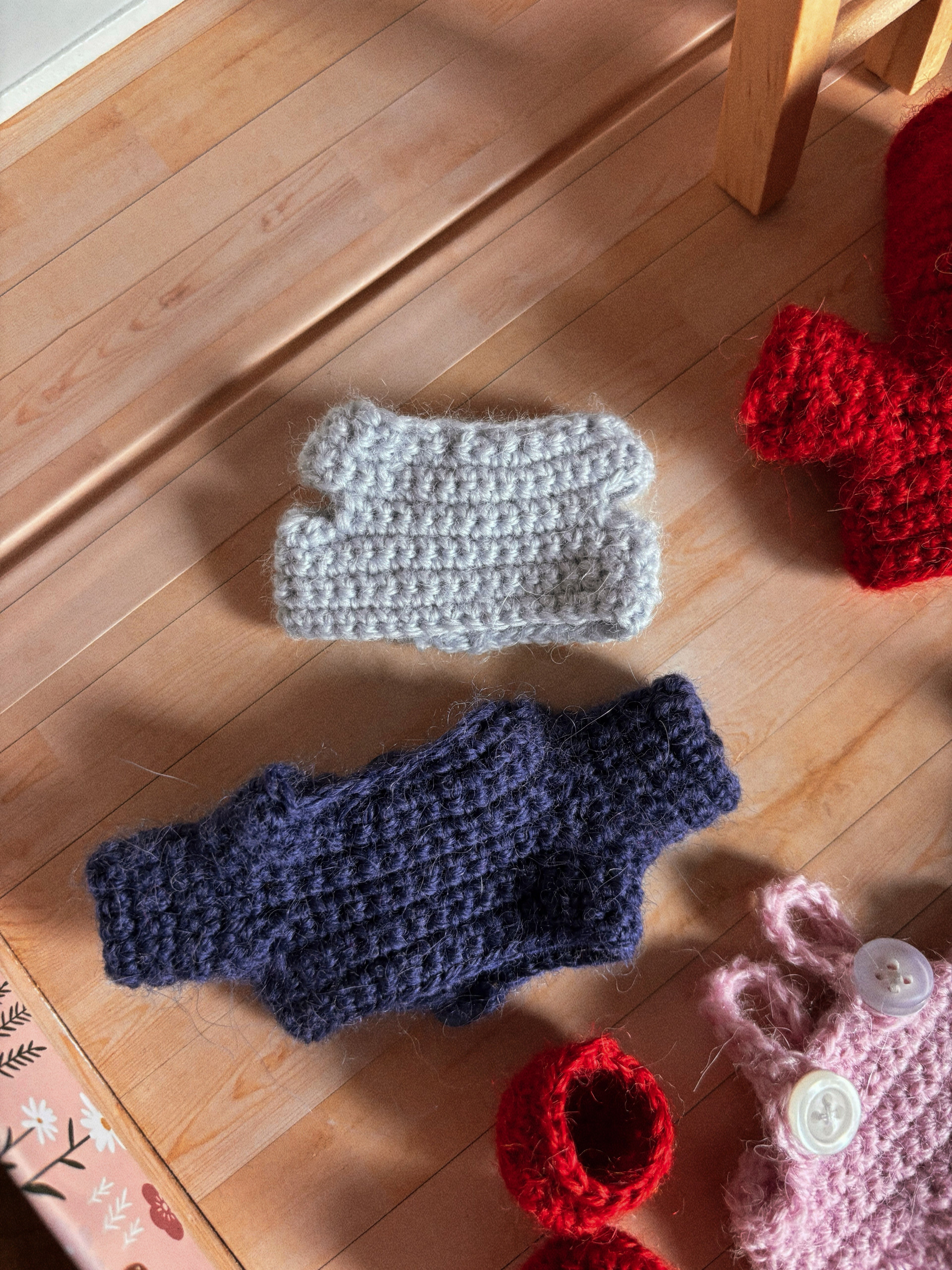 Garde-robe Mini Ours | Vêtements faits main | 