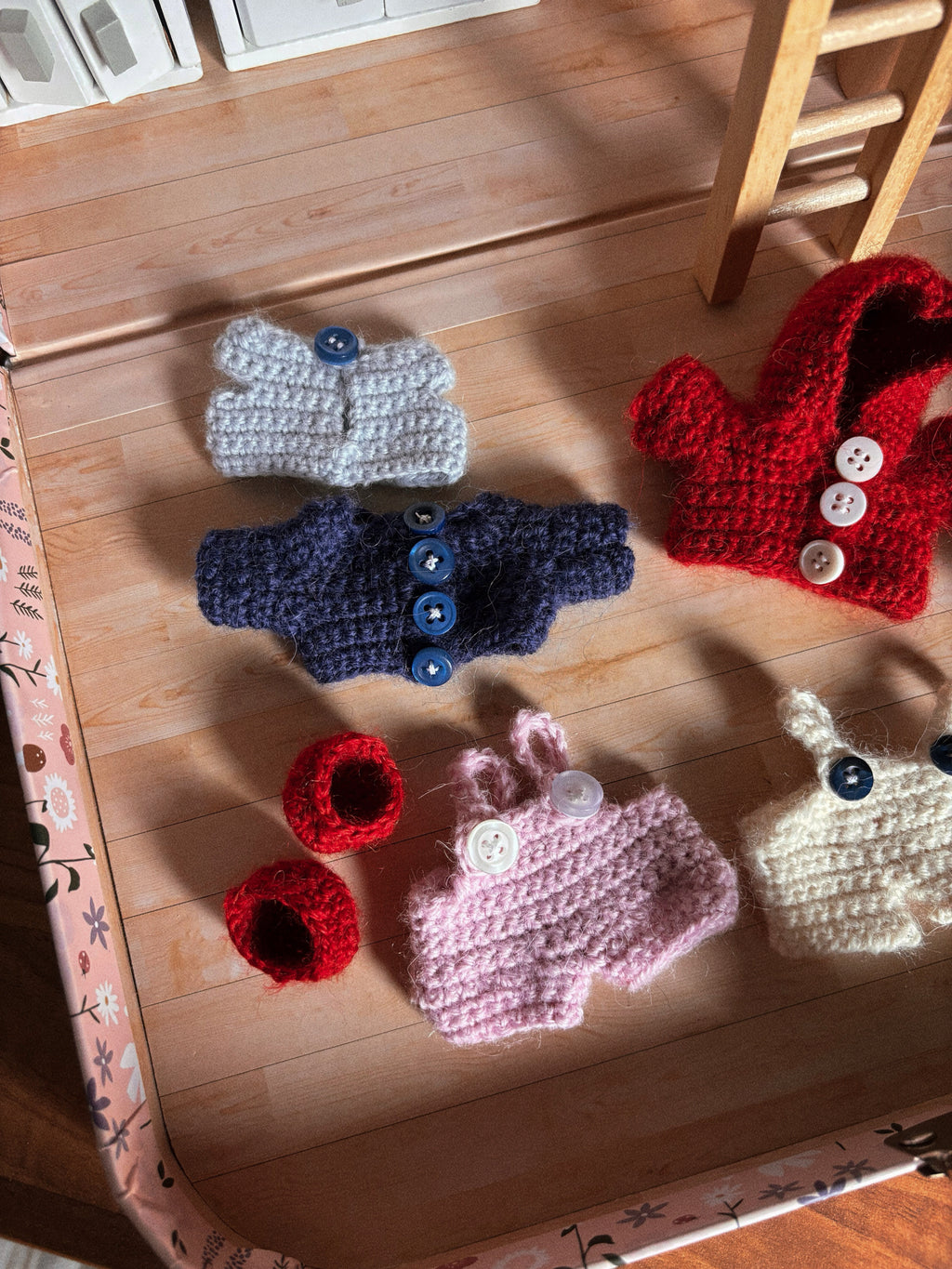 Garde-robe Mini Ours | Vêtements faits main | 