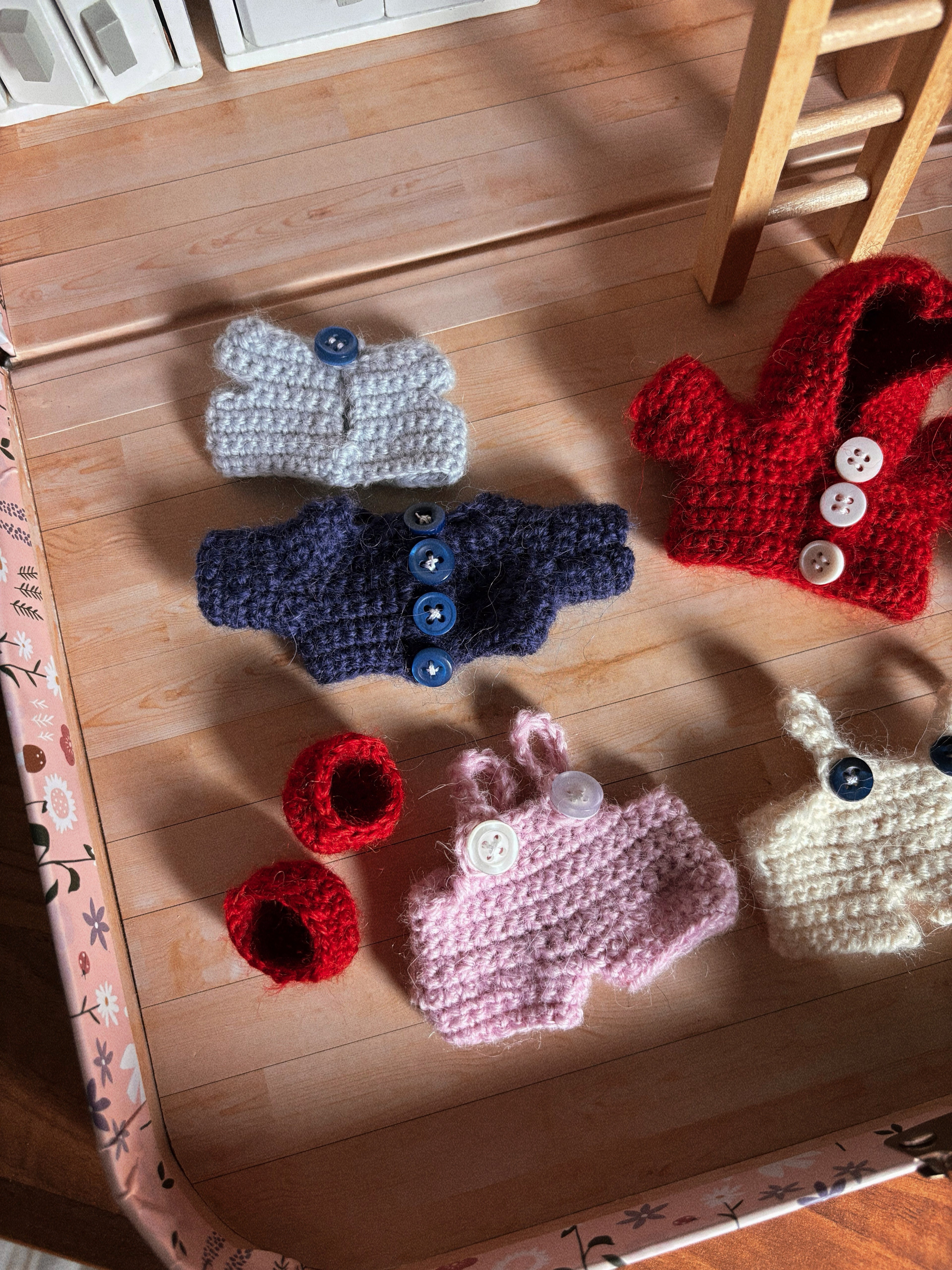 Garde-robe Mini Ours | Vêtements faits main | 