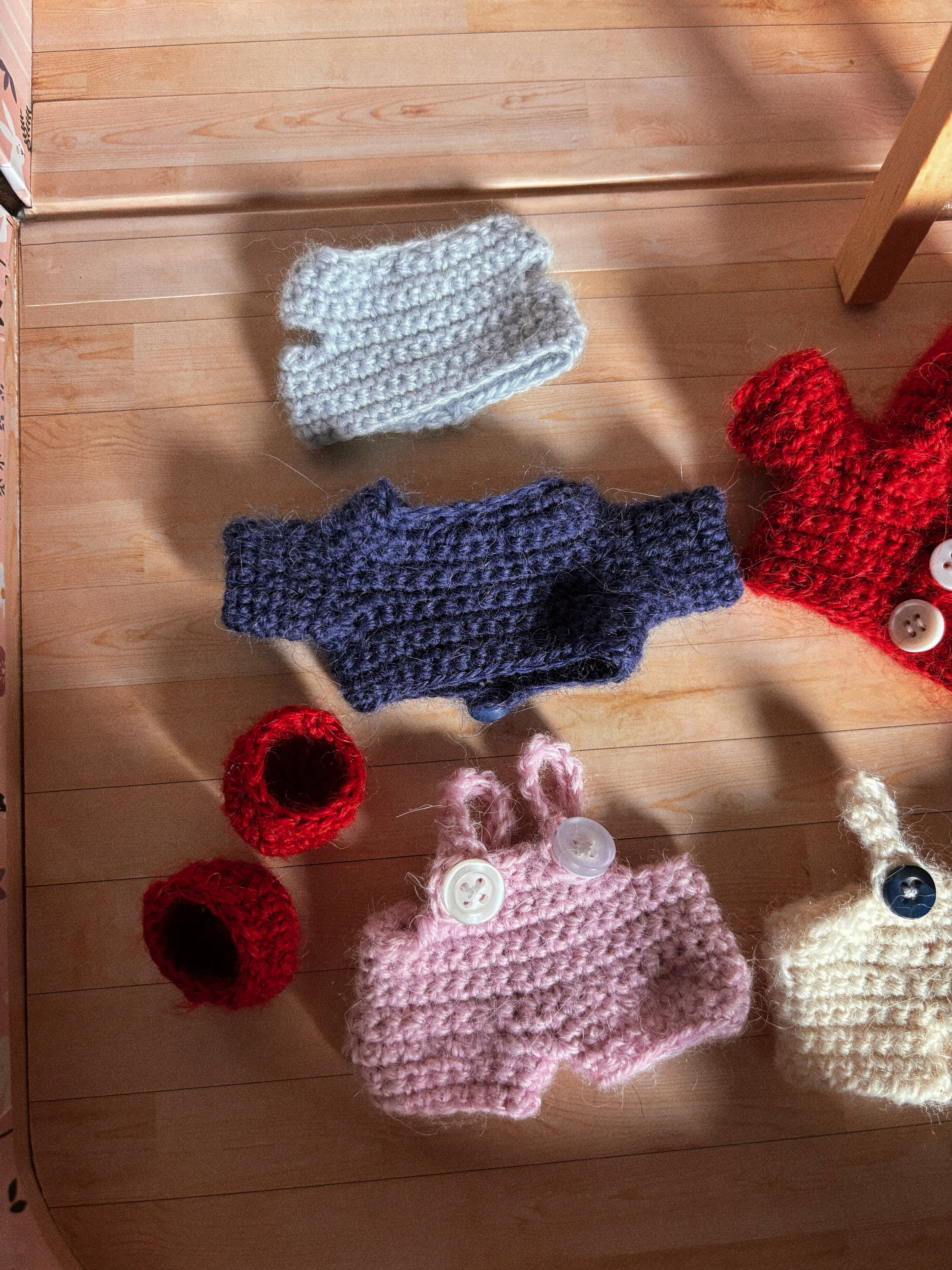 Garde-robe Mini Ours | Vêtements faits main | 