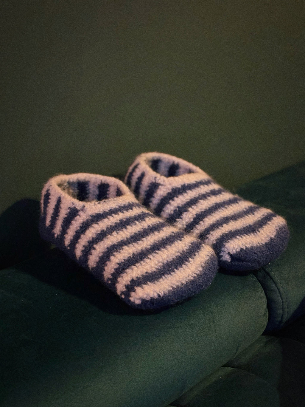 Douces Pantoufles en laine feutrée | Commandes personnalisées