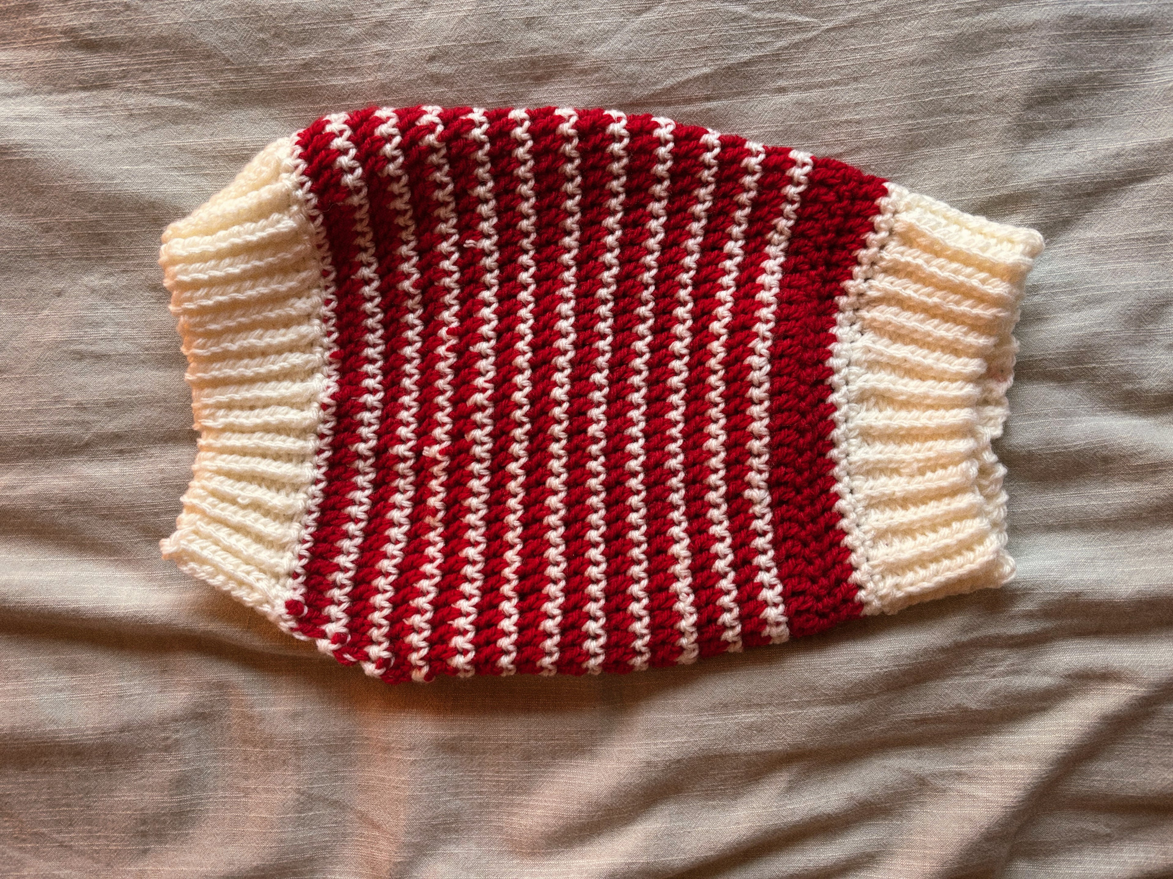 Pull pour chien au crochet | Taille et couleur personnalisées | XS–XL