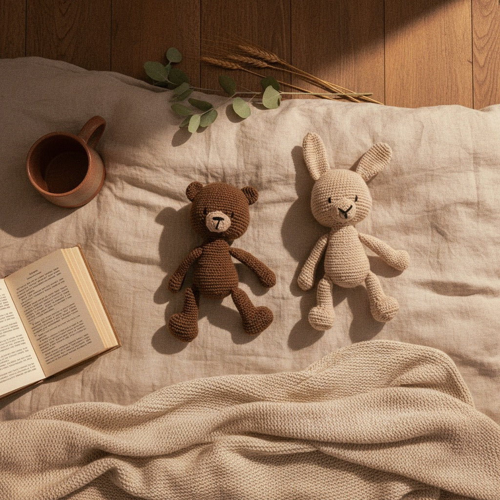 Duo Compagnons Héritage | Ours & Lapin