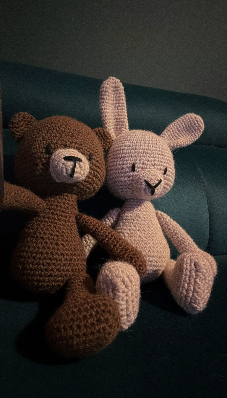 Duo Compagnons Héritage | Ours & Lapin