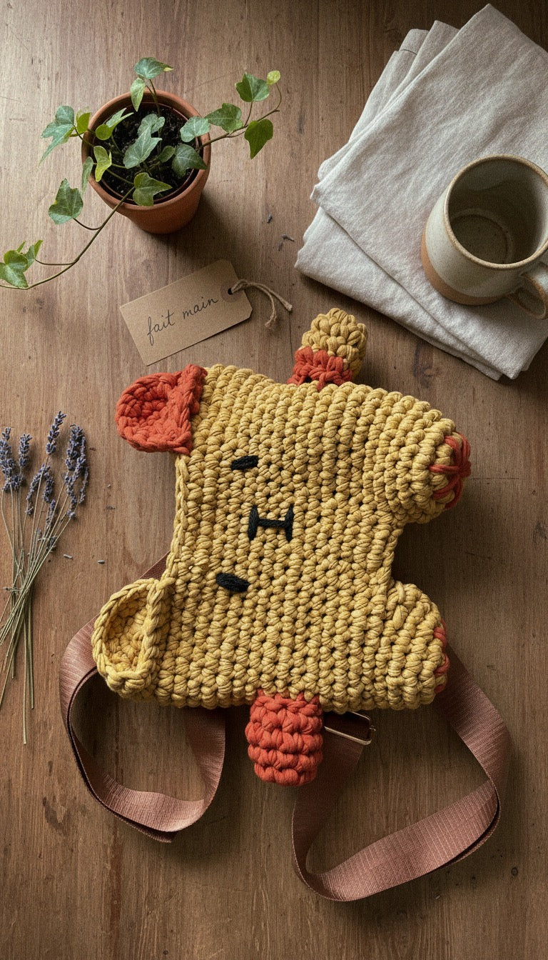 Sac à dos Ours | Porté multiple | Sur mesure