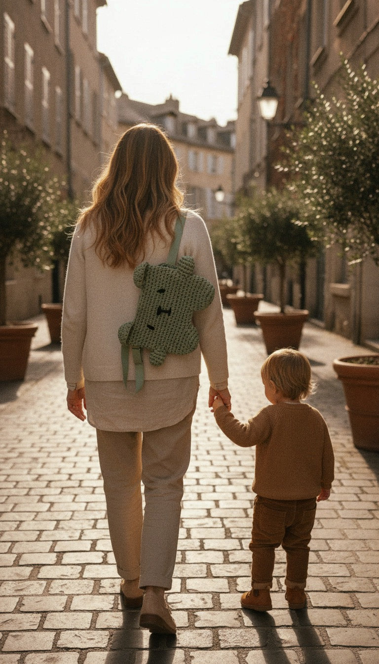 Sac à dos Ours | Porté multiple | Sur mesure