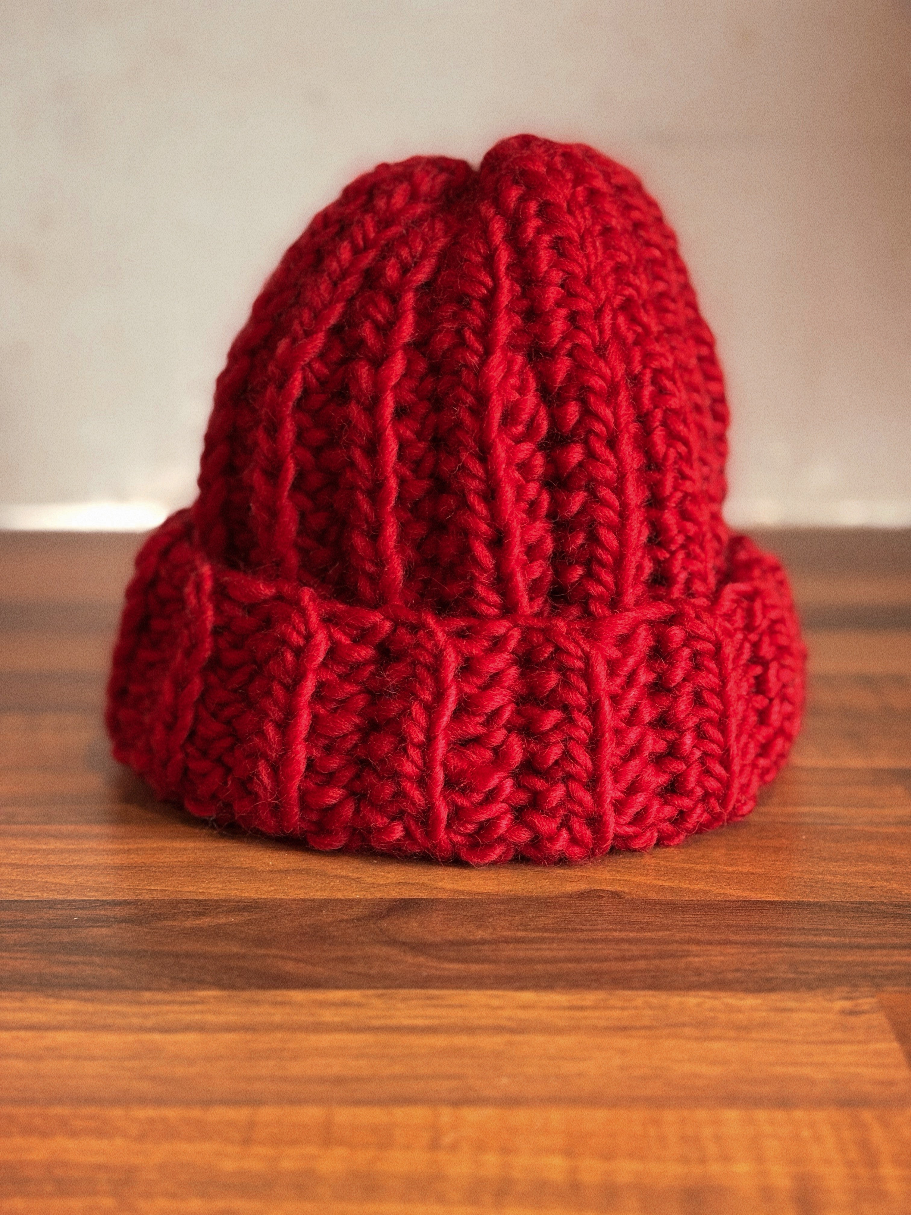 Bonnet en laine pour adulte | Bord-côte style pêcheur | Prêt-à-porter