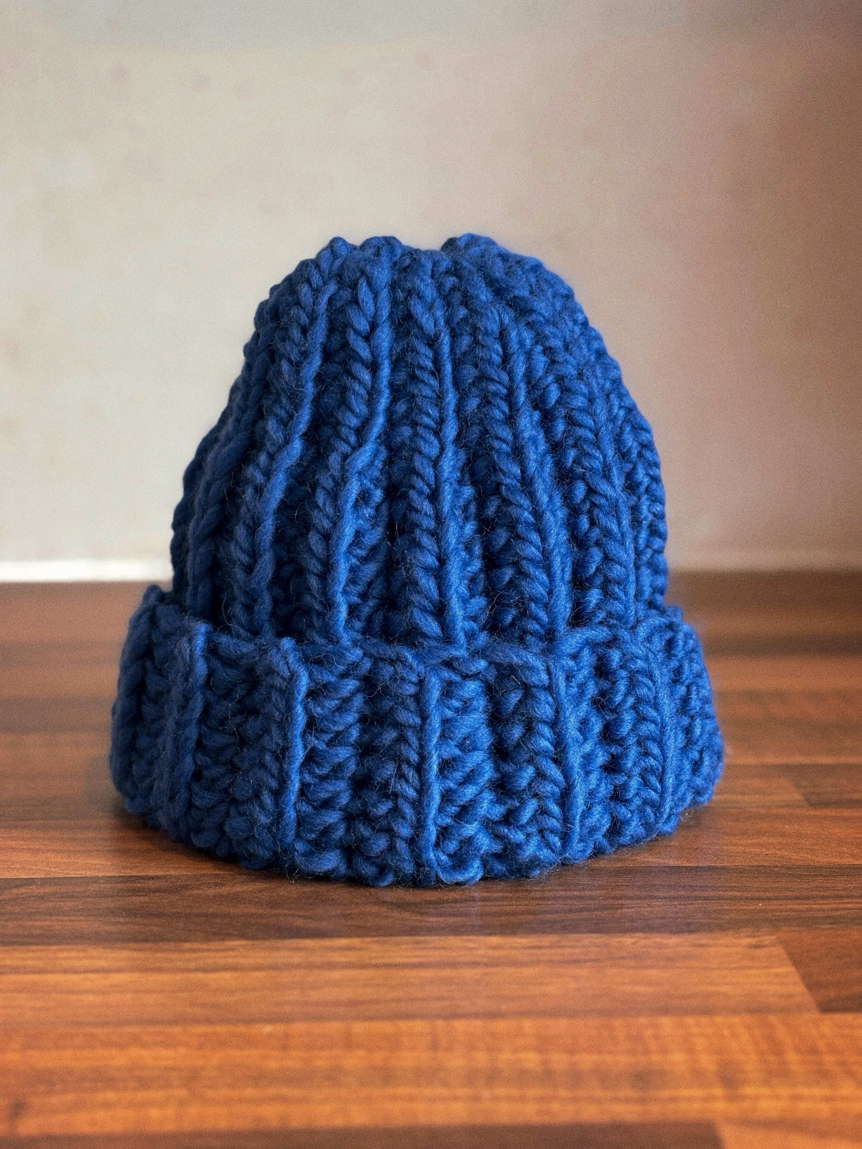 Bonnet en laine (duo) - Tailles adulte et enfant | Commande personnalisée