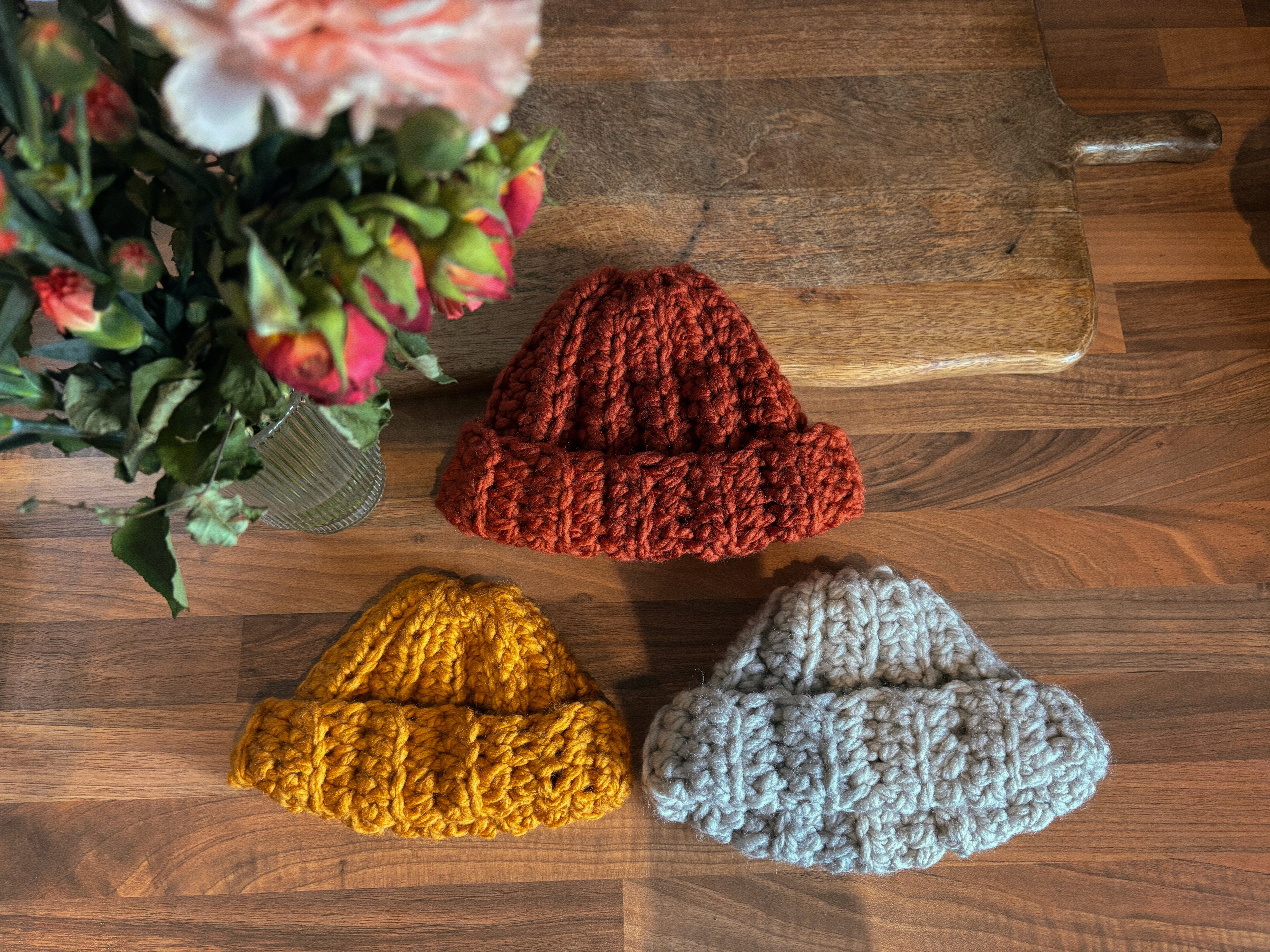 Bonnet enfant en laine | Bord-côte style pêcheur | Prêt-à-porter (acrylique de qualité supérieure)