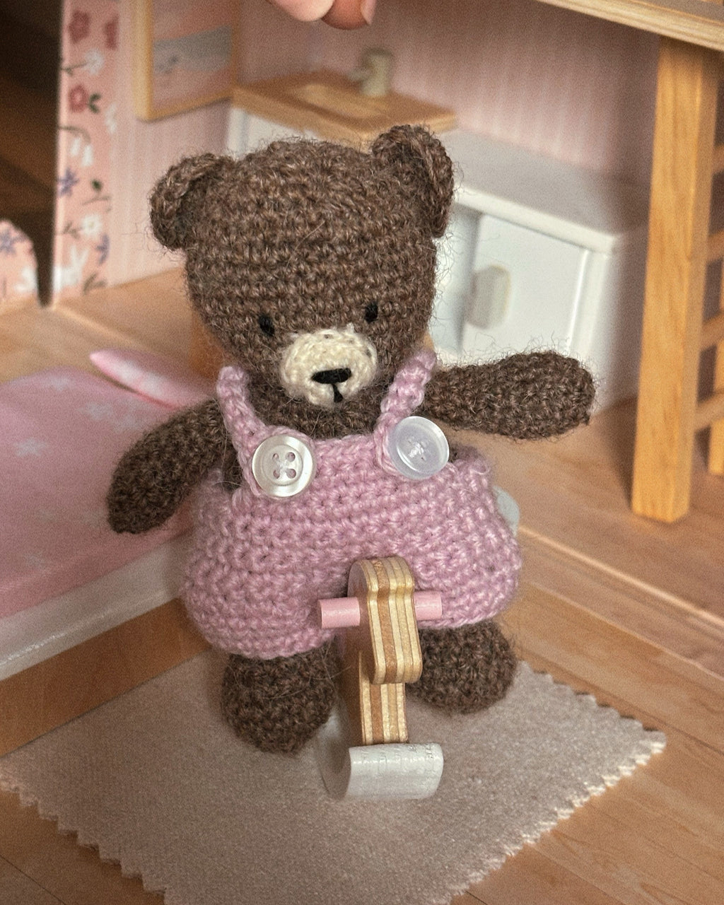 Le Mini Ours | Couleur et personnalisation sur mesure | Crocheté à la main sur commande