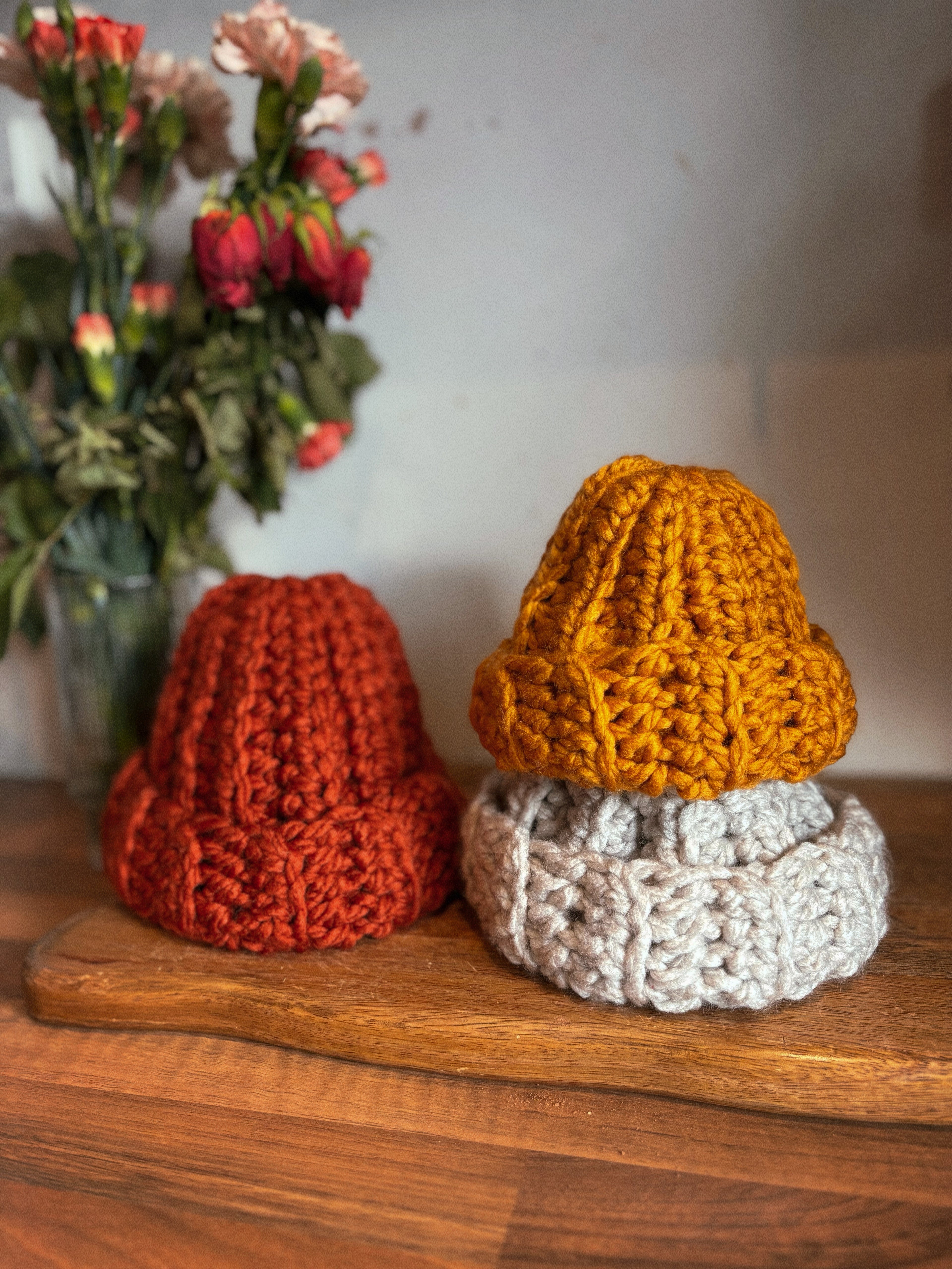 Bonnet enfant en laine | Bord-côte style pêcheur | Prêt-à-porter (acrylique de qualité supérieure)