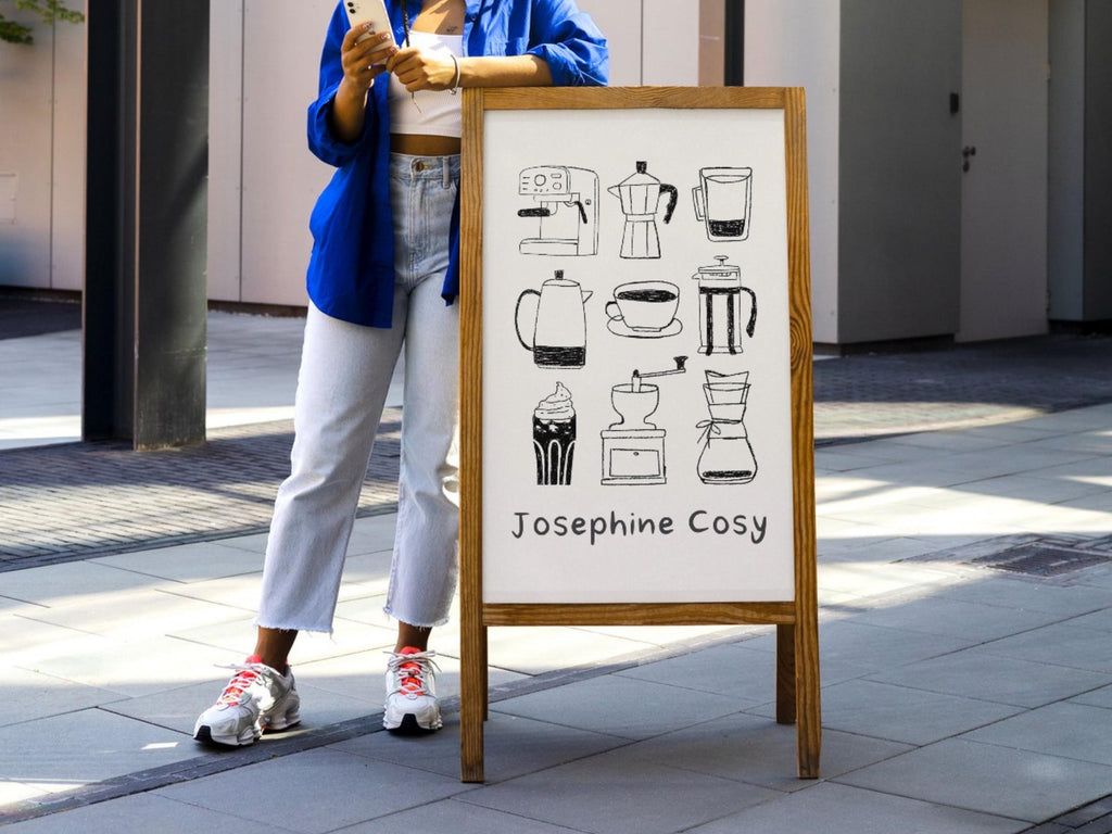 Josephine Cosy Font Duo : Police sans serif manuscrite pour le branding (OTF + TTF)