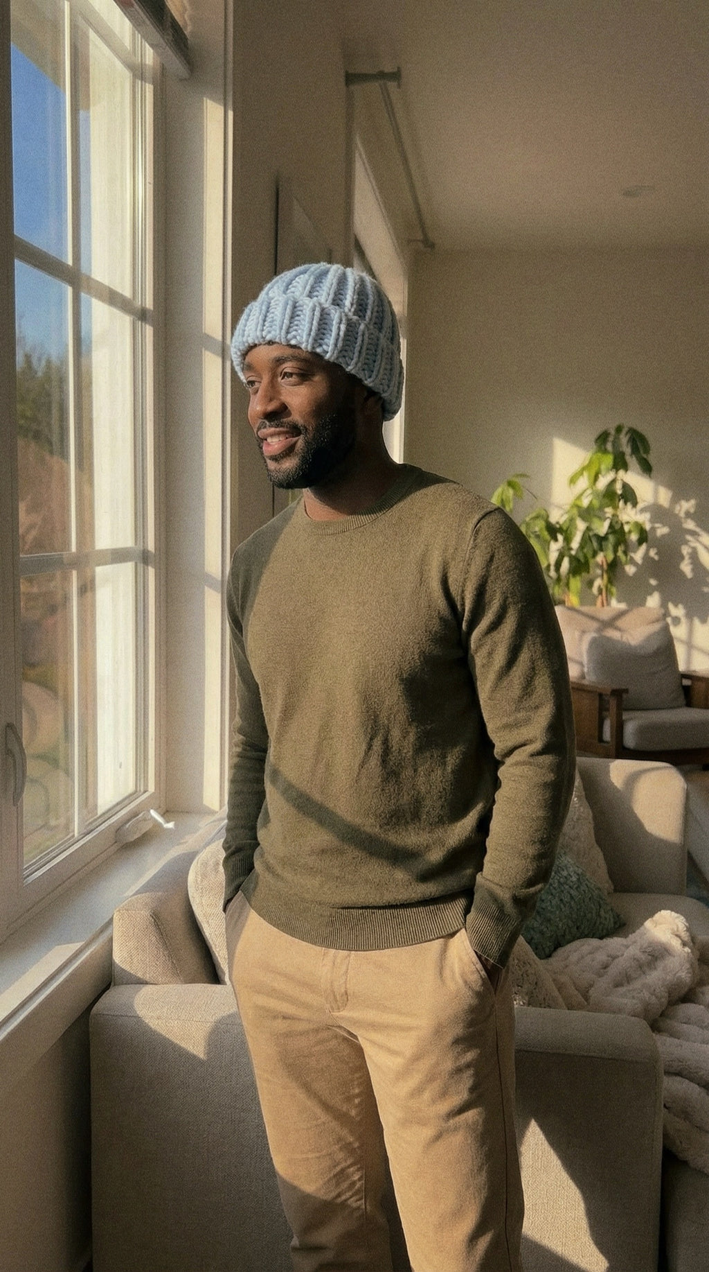 Bonnet en laine (duo) - Tailles adulte et enfant | Commande personnalisée