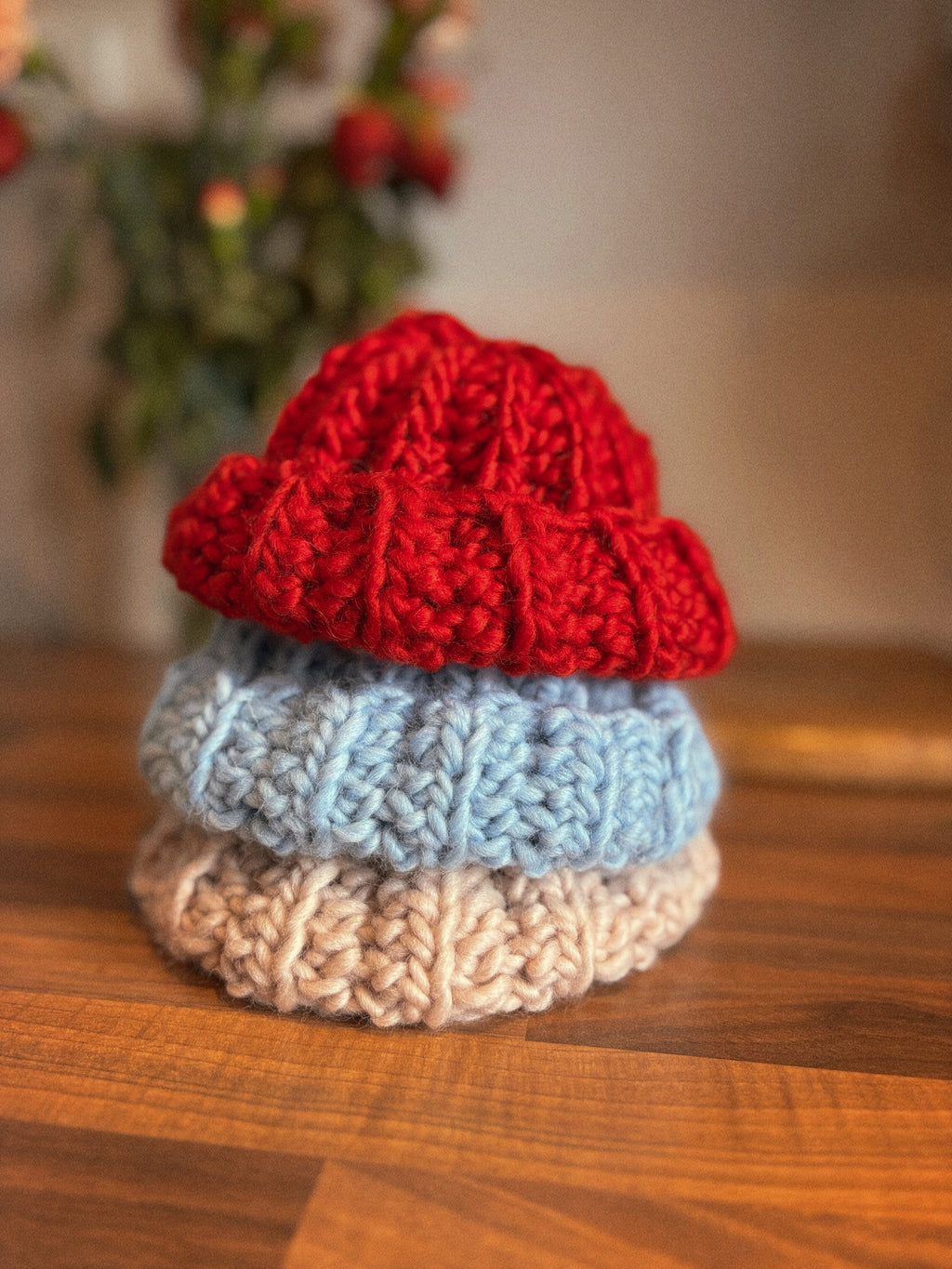 Bonnet enfant en laine | Bord-côte style pêcheur | Prêt à porter (Pure laine)