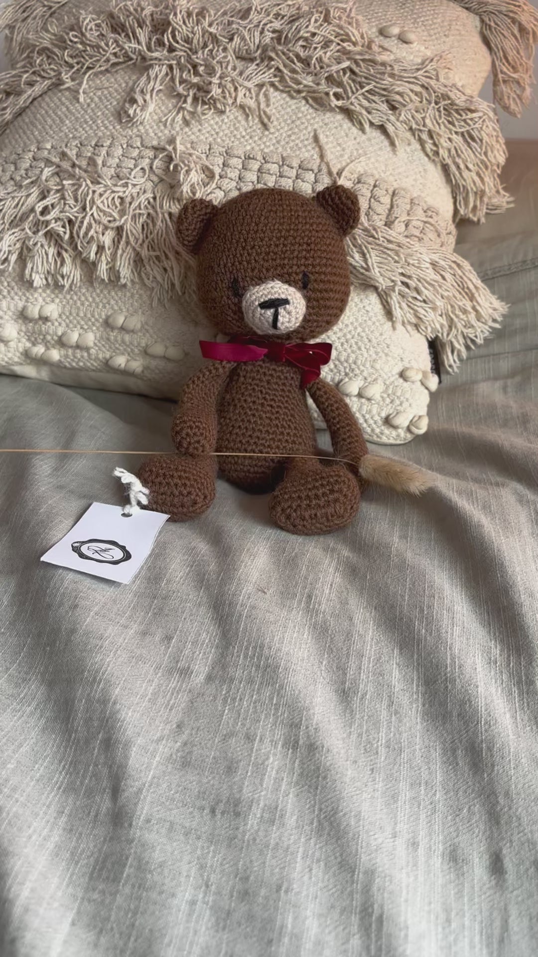  L’Ours Héritage   | Un compagnon crocheté à la main, à transmettre de génération en génération