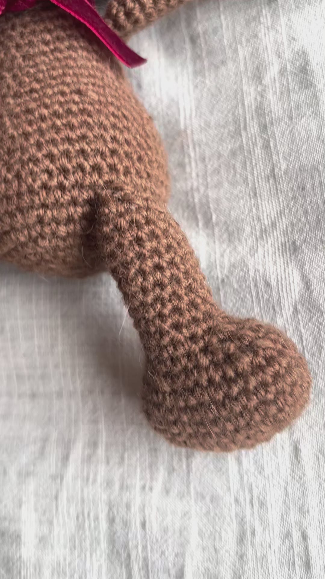  L’Ours Héritage   | Un compagnon crocheté à la main, à transmettre de génération en génération