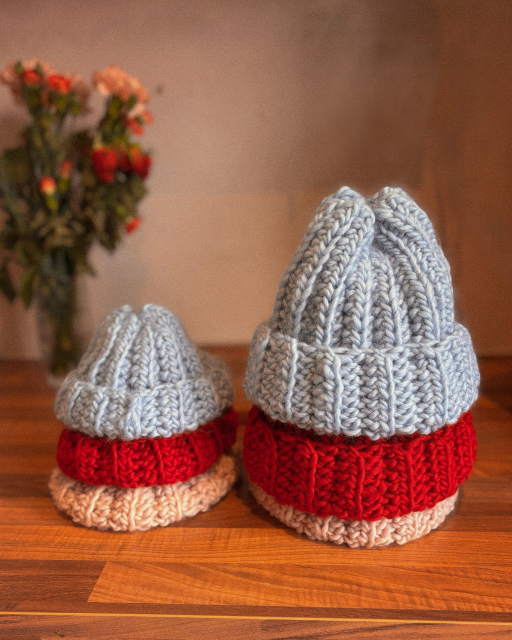 Bonnet enfant en laine | Bord-côte style pêcheur | Prêt à porter (Pure laine)